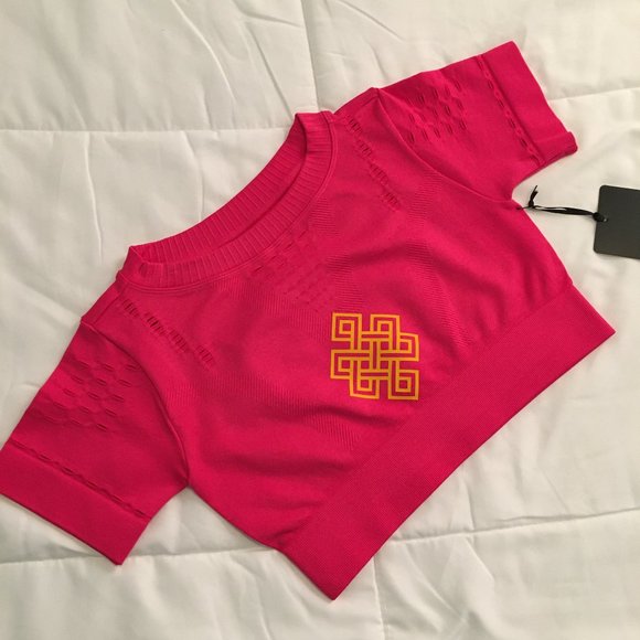 90' Degrees Crop Top Raspberry Jam Color NWT - Picture 9 of 12